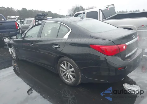 2015 Infiniti Q50 Premium из США, поврежденный, VIN JN1BV7AP0FM356550